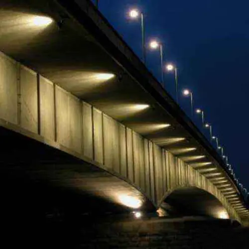 bridge outdoor projector decoration