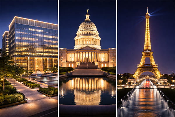 Building Facade Lighting