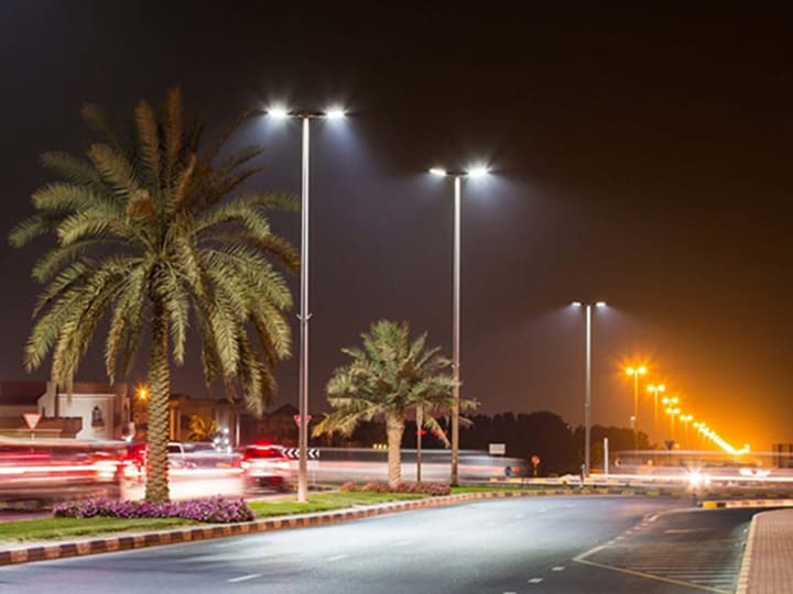 Dubai Highway Lighting Project