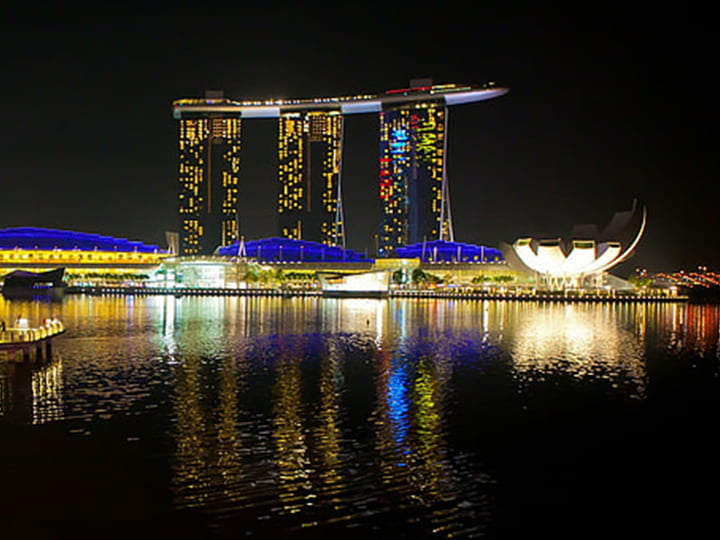 Singapore Marina Landscape