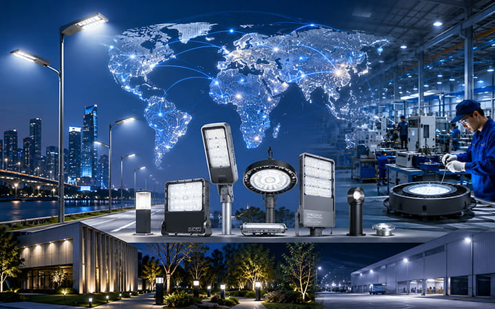 Upward Lighting factory and product showcase