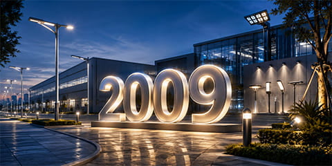 Company founding in 2009