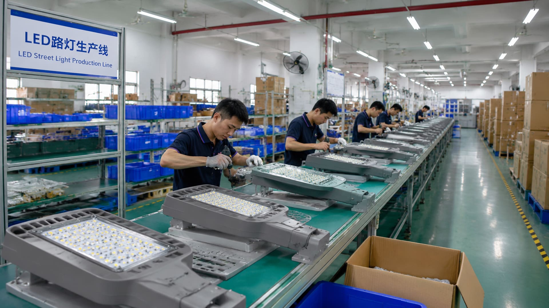 LED Street Light Manufacturing Facility