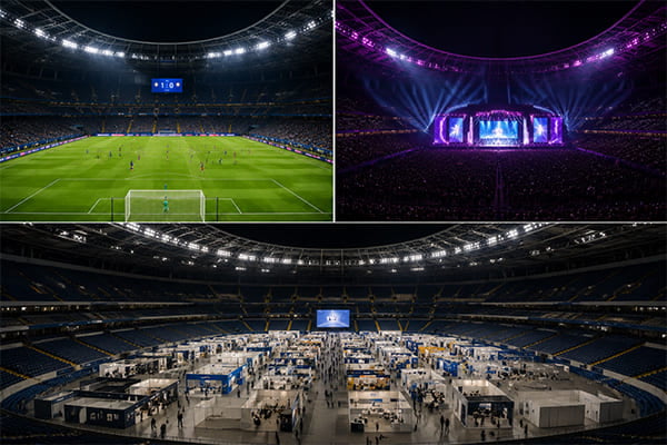 Multi-Sport Arenas lighting