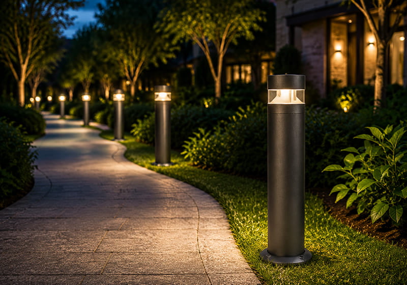 Bollard Lawn Light