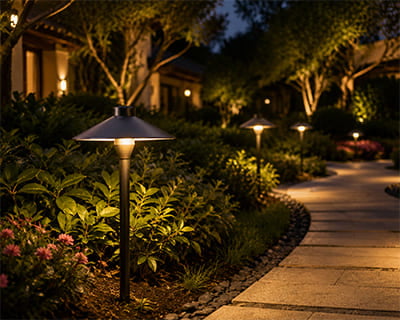 Mushroom Lawn Light