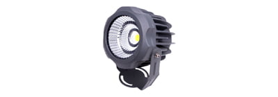 COB LED flood light close-up