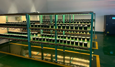 4-8 hour aging test room for LED flood lights quality control