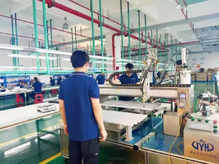 SMD LED assembly line at Upward Lighting factory