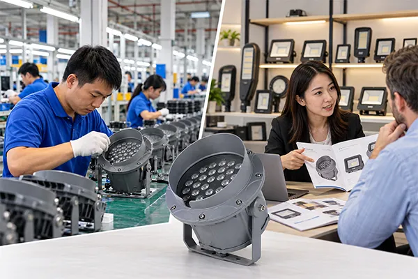 LED Flood Light Factory vs Trading Company: Which Supplier Is Better?